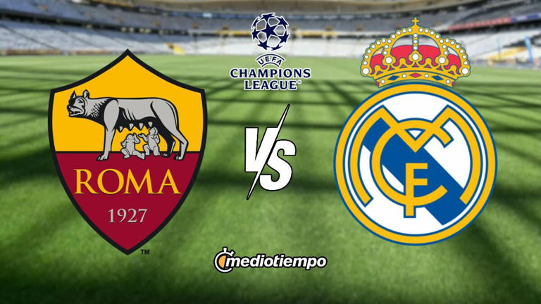 ¿Quién transmite Roma vs. Real Madrid hoy? Horario y canal en vivo ...