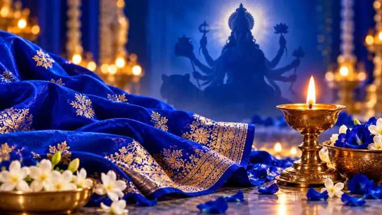 Navratri colours day 4 2026: Royal blue colour significance, date, and ...
