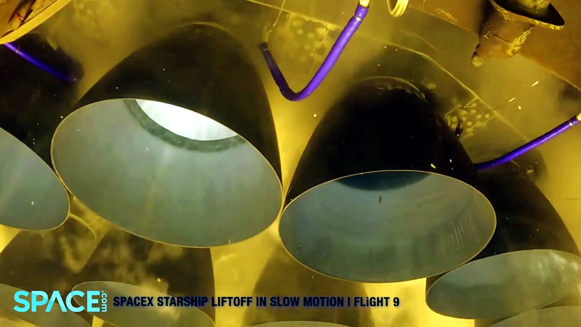 Watch SpaceX Starship lift off in amazing slow motion footage from ...