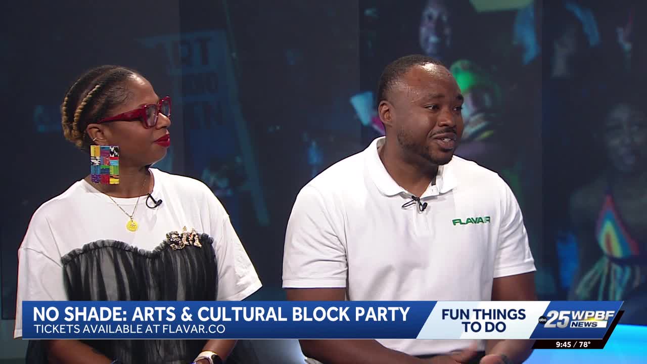 No shade: Arts and cultural block party in South Florida