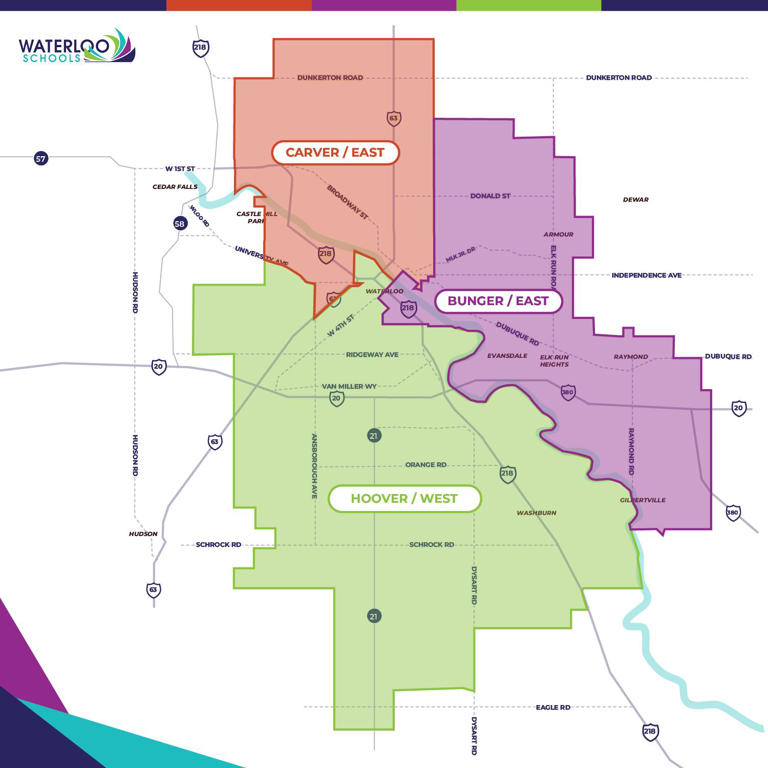 Waterloo schools share new feeder structure and attendance boundaries