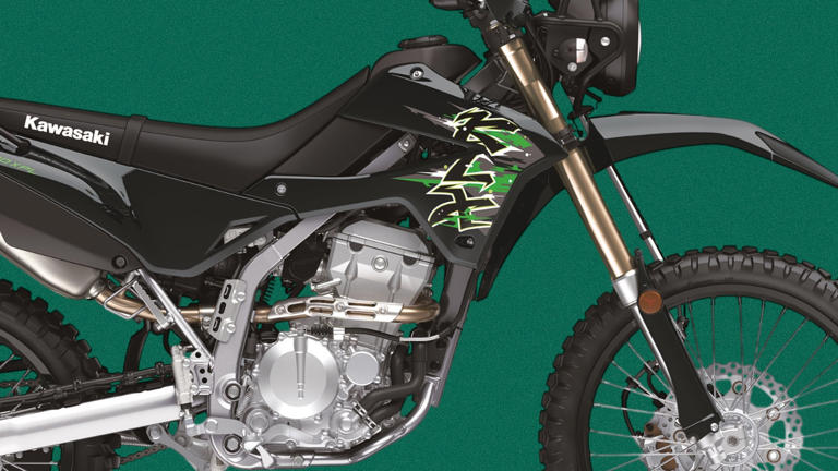 Kawasaki’s approachable dual-sport moto gets a retro adventure-ready ...