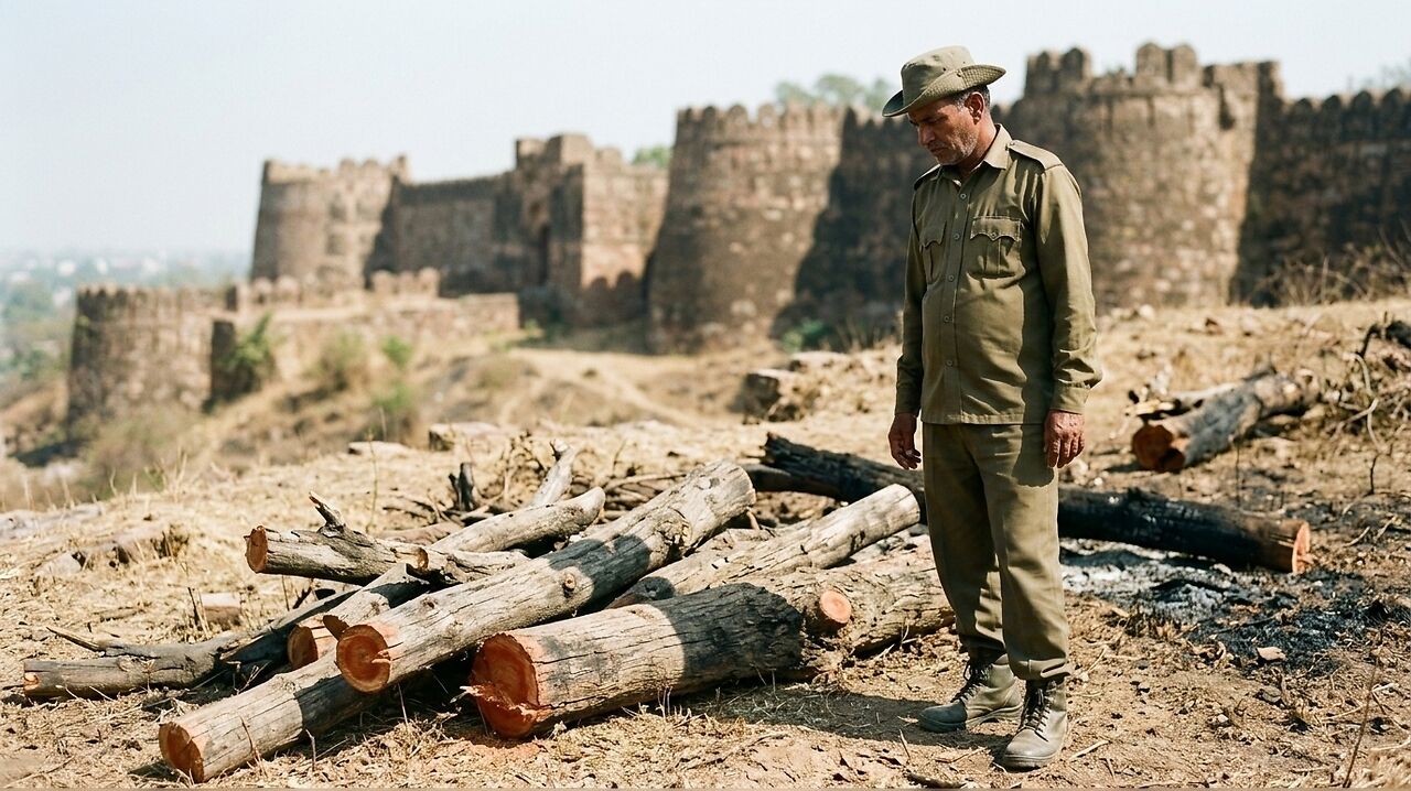 Heritage activist calls for probe into alleged tree felling at Naya Qila