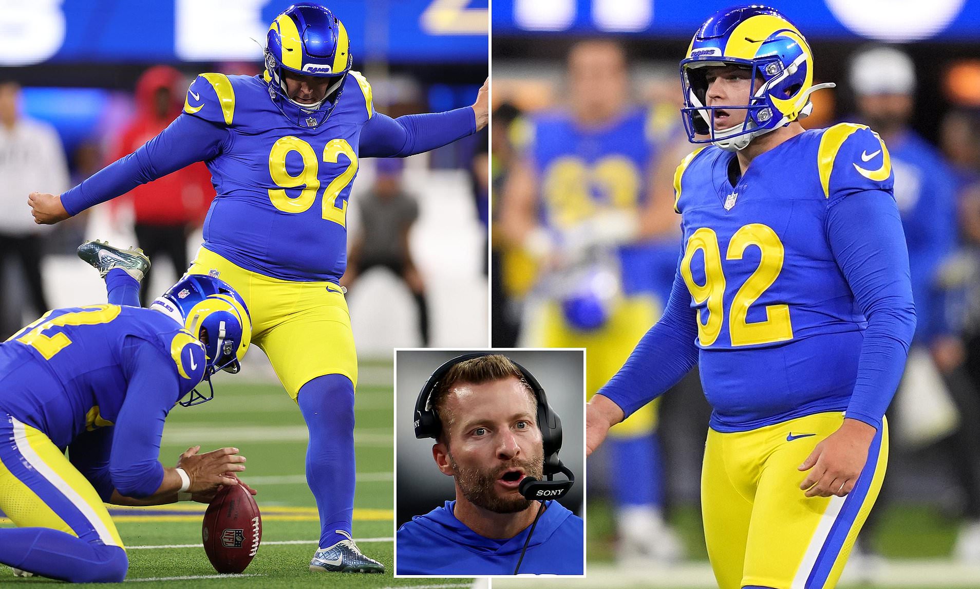 Rams ruthlessly ditch kicker Harrison Mevis just hours after his latest ...