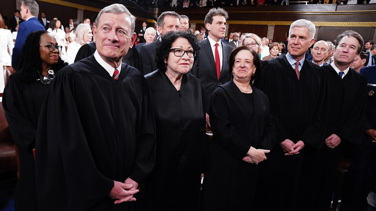 Opposing Supreme Court justices join forces to call out absurdity