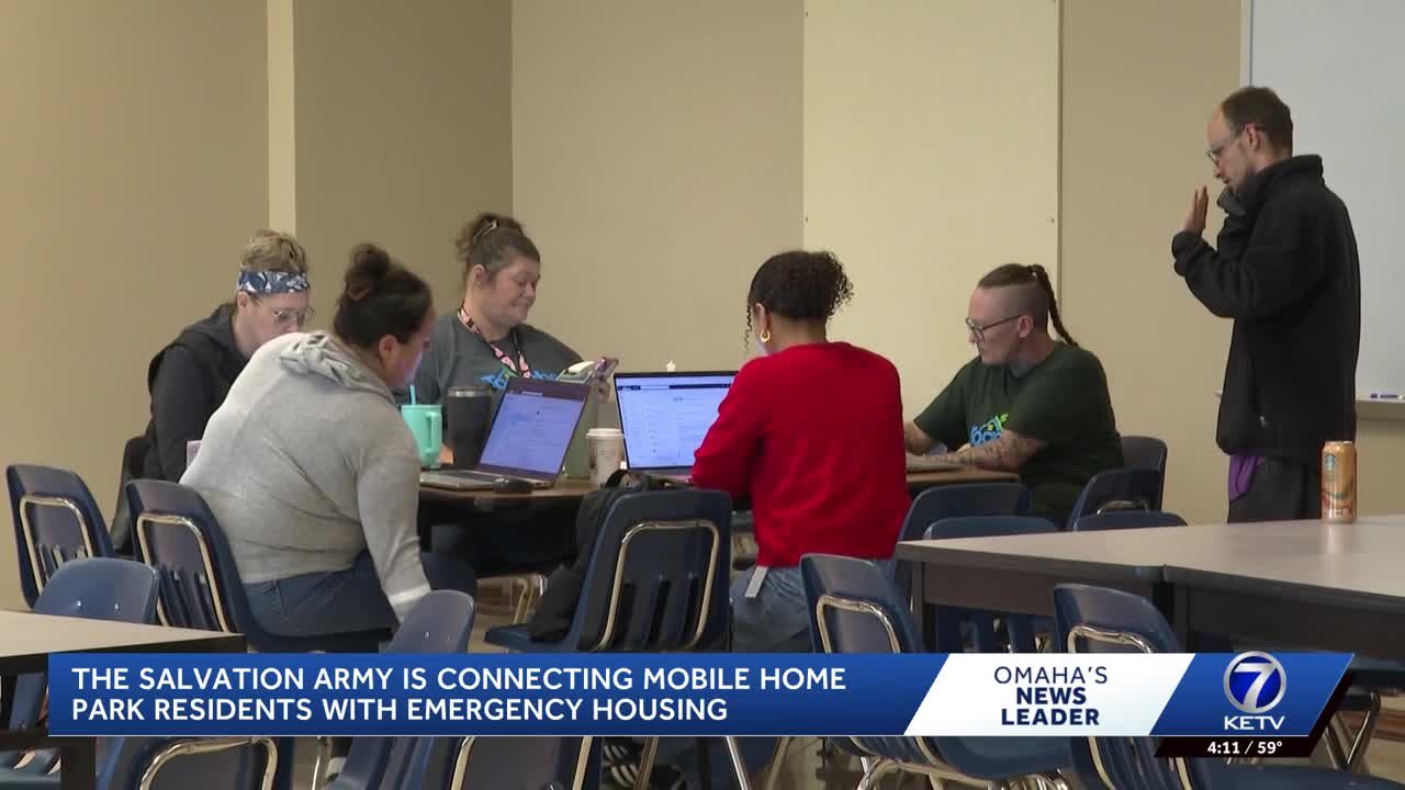 Salvation Army support for Millard Woods Estates families displaced by ...