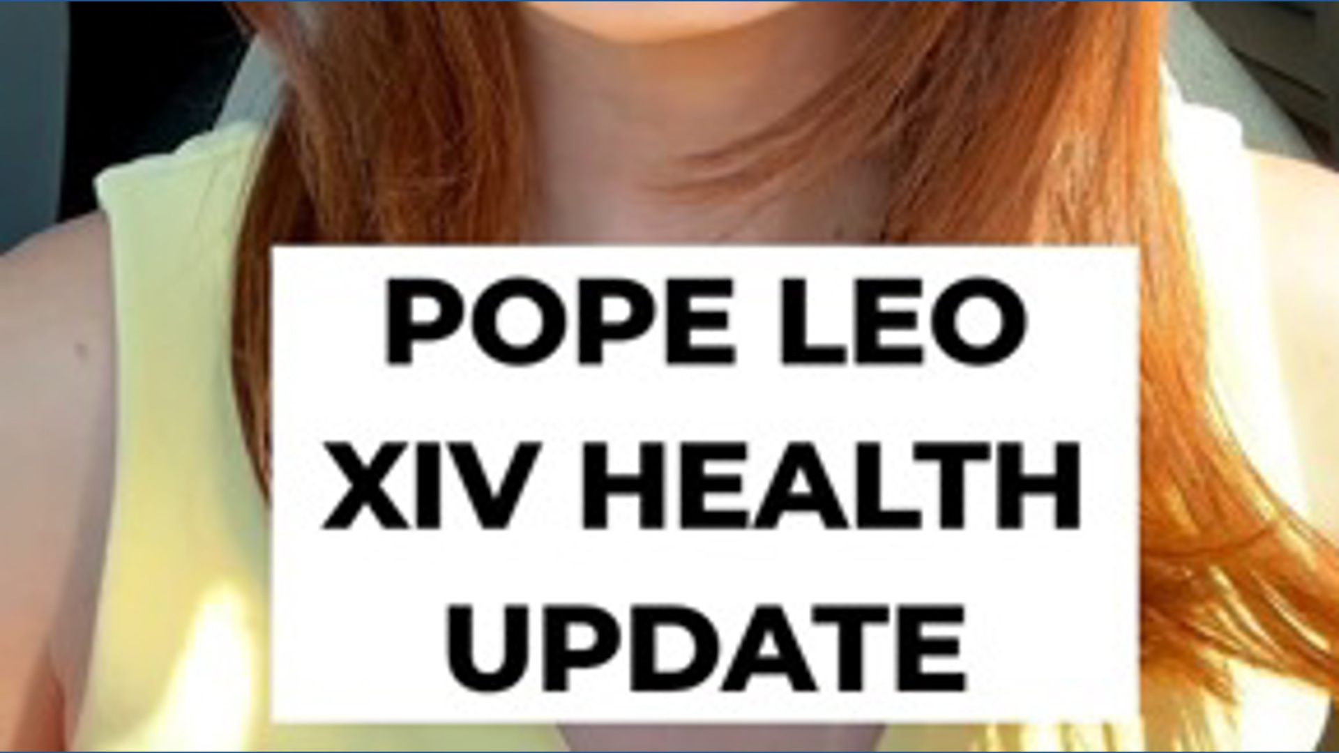 Pope Leo XIV surgery success