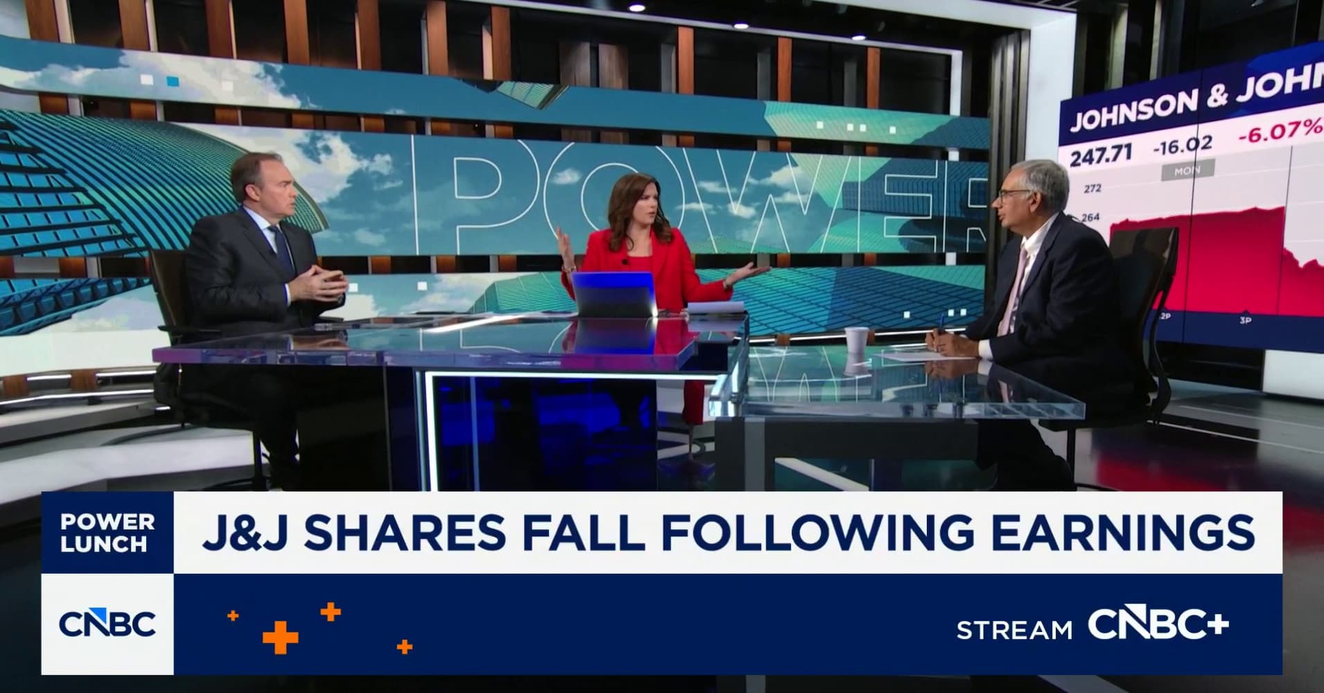 Johnson & Johnson shares fall following earnings
