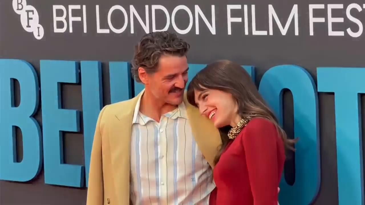 Pedro Pascal's younger sister Lux joins him for LFF gala of Behemoth