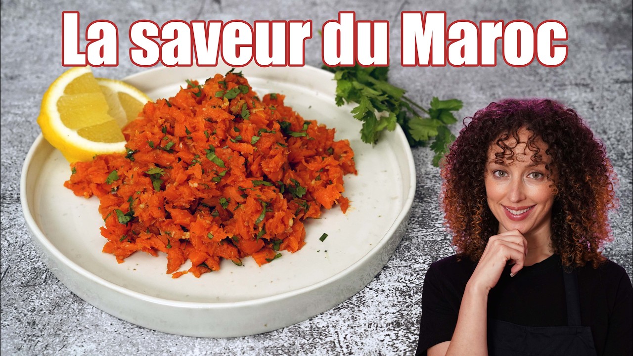 Moroccan salad with fresh ingredients and bold flavors