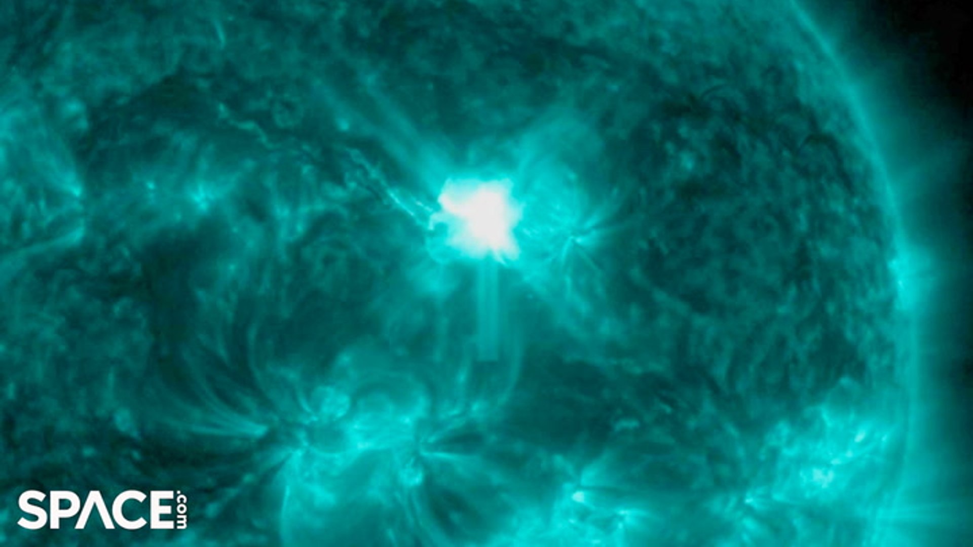 Sun blasts slew of powerful Earth-directed solar flares