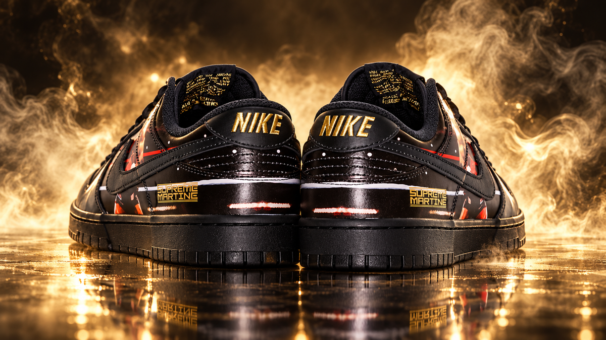 Supreme x Martine Rose x Nike Dunk Low 'Mike Tyson' release