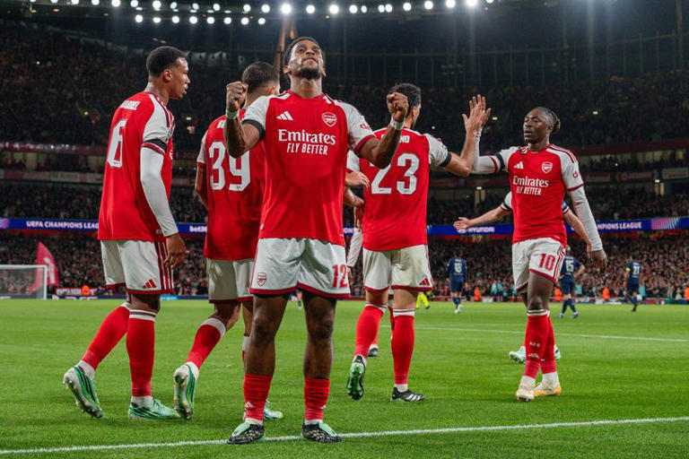 Arsenal player ratings vs Lille: Jurrien Timber makes mark as two 9/10s ...