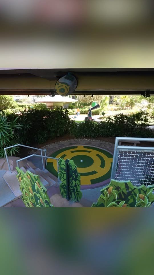 One-of-a-kind mini golf course
