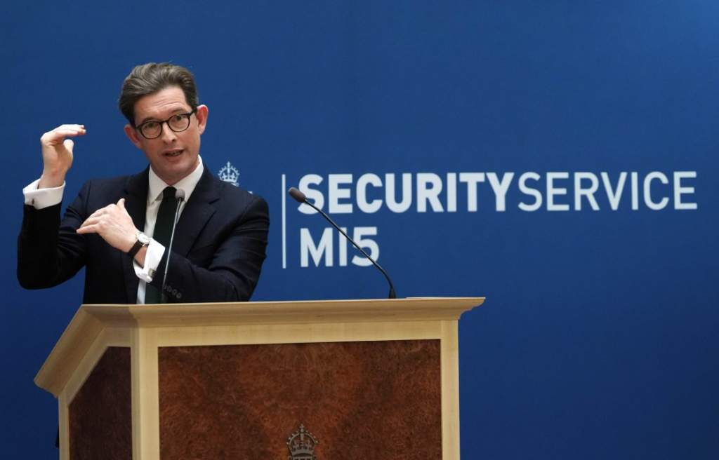UK spy chief warns Russia 'escalating' hybrid warfare tactics in Europe