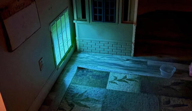 Homeowner sees HVAC UV light glowing through air intake, learns it can ...