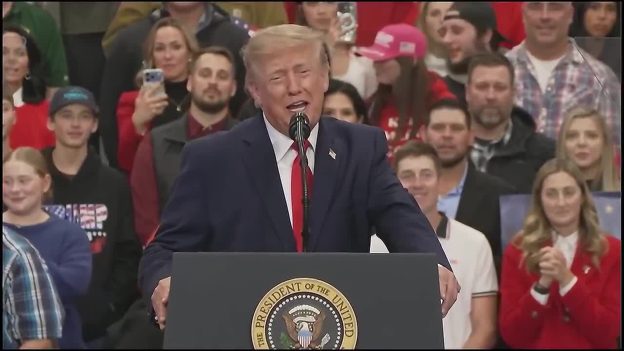 Trump holds political rally in the Valley