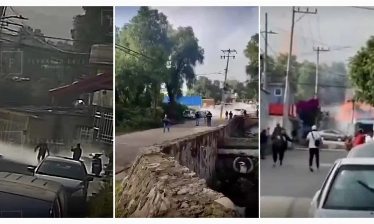 Así comenzó la fuga de gas y explosión en Coacalco | VIDEO