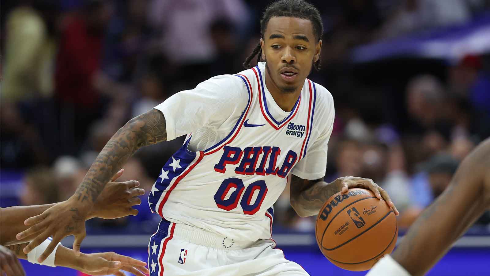 Kentavious Caldwell-Pope gives props to 'workaholic' 76ers rookie guard