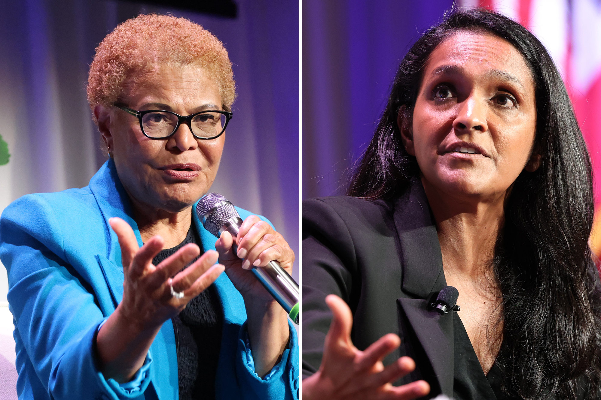 Who won first and final TV debate between Karen Bass and Nithya Raman ...