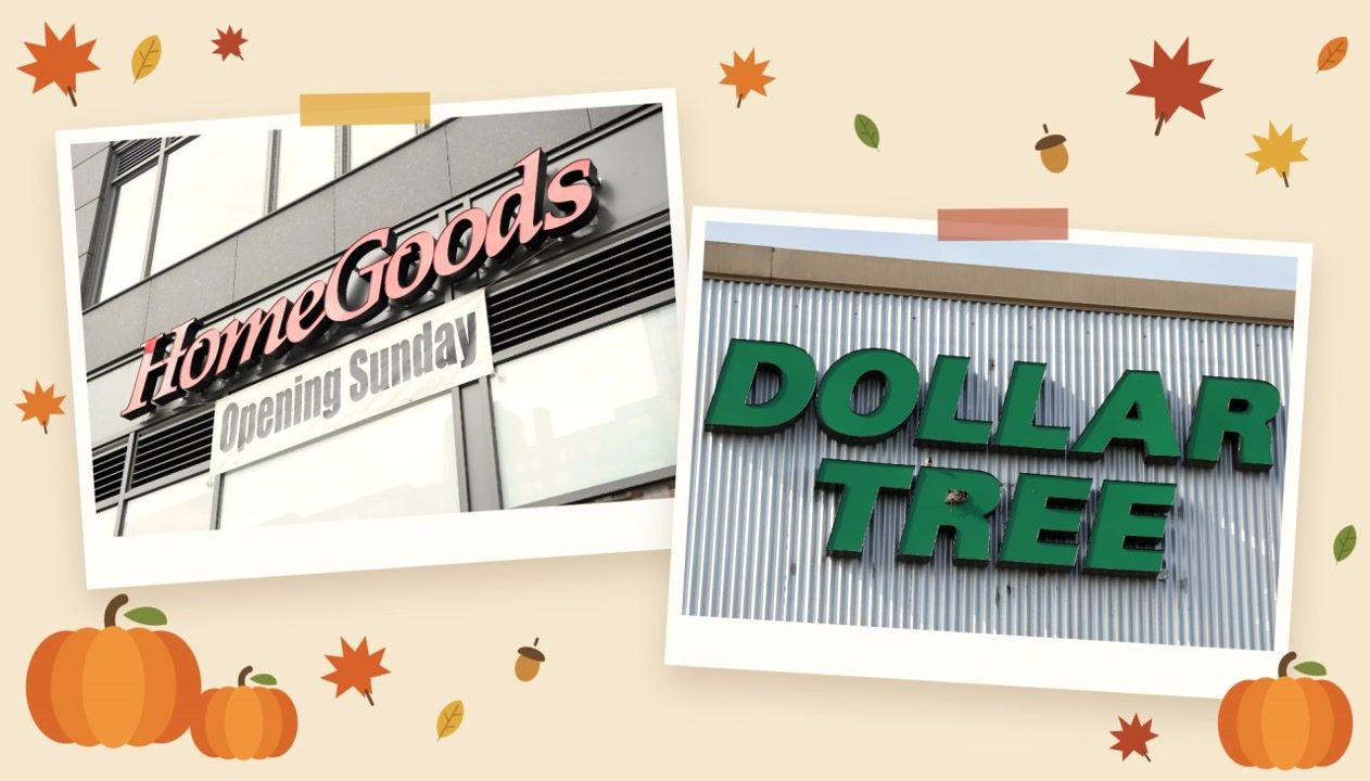 Dollar Tree & HomeGoods fall finds under $5 to shop now