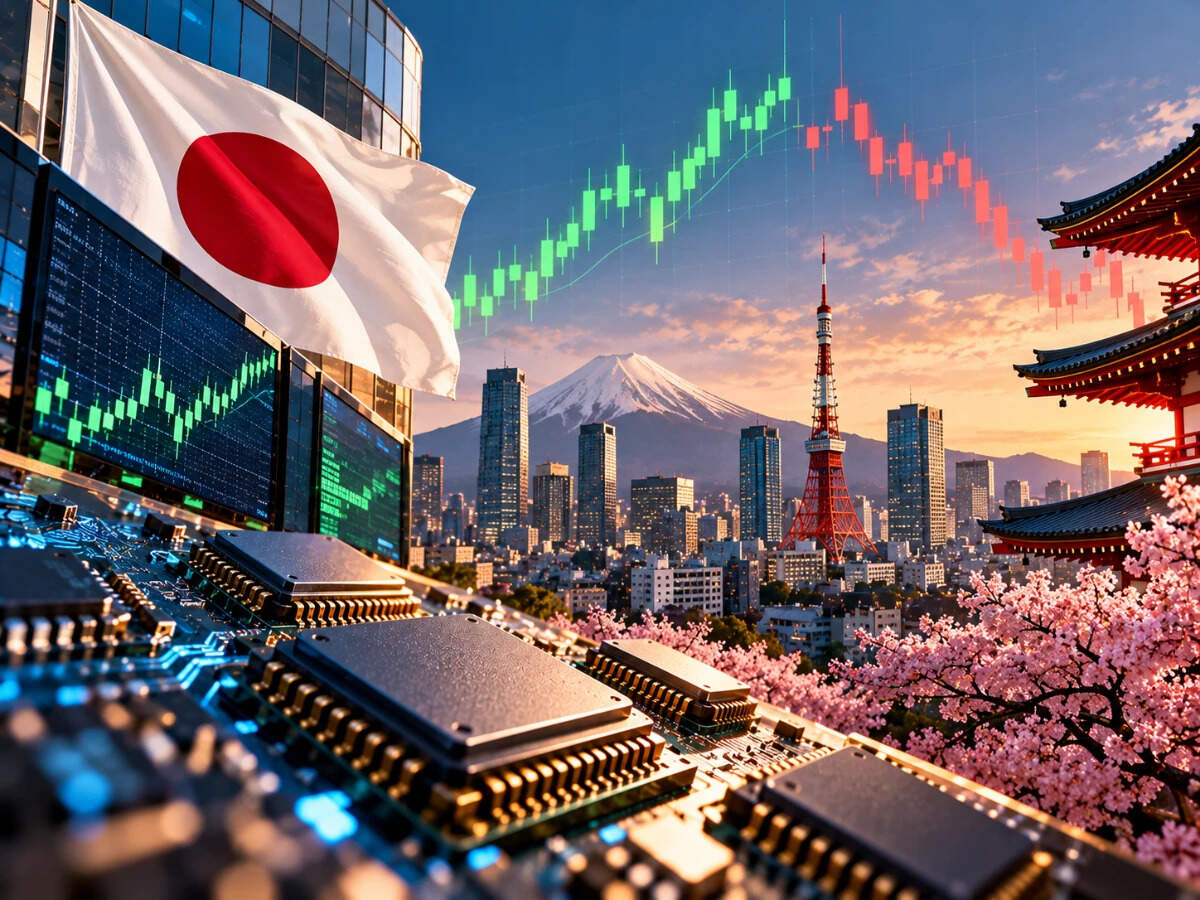 Global market: Japan's Nikkei rebounds as chip stocks rise, Topix slips ...