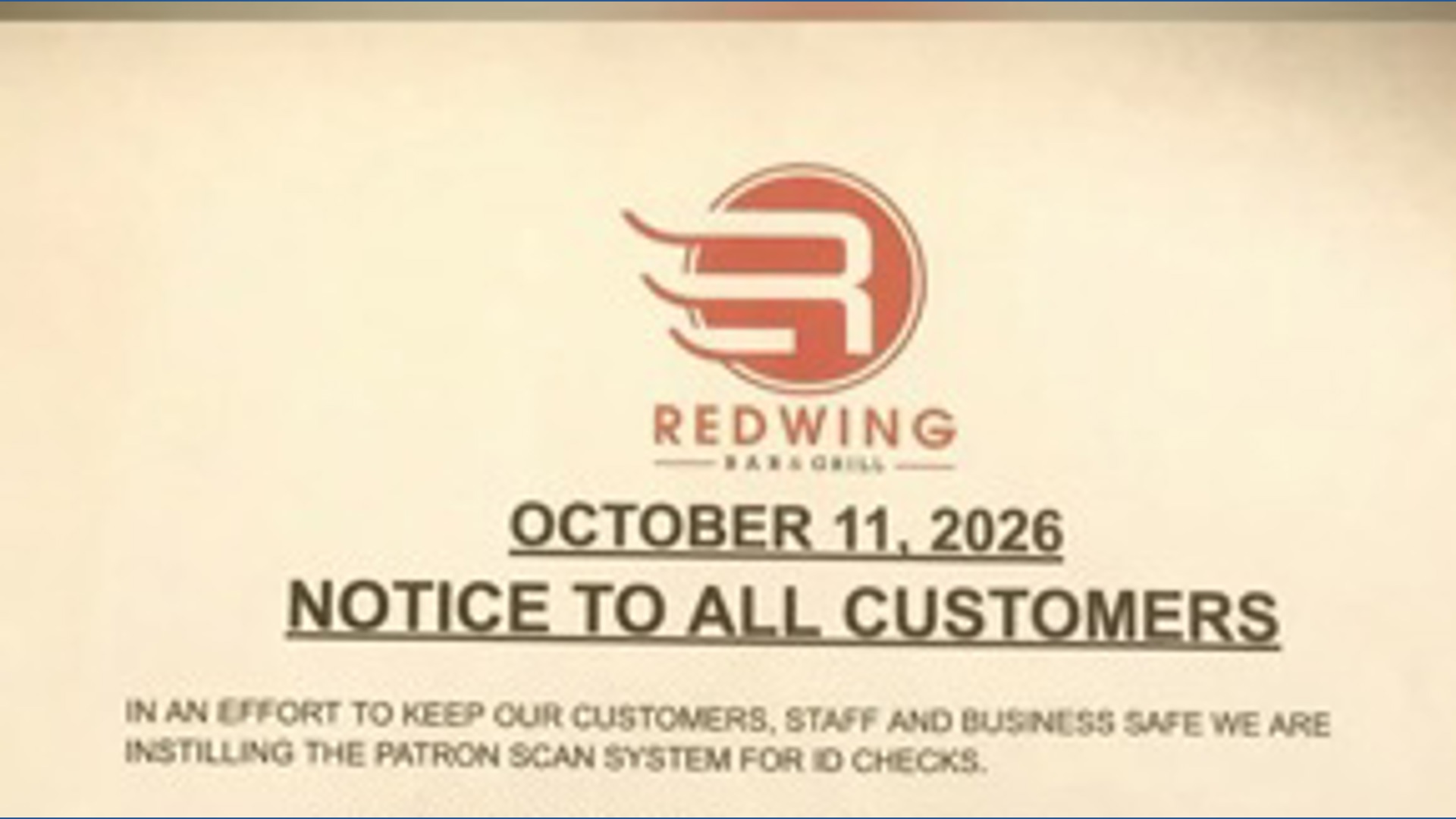 Redwing Bar & Grill joins other bars in fight against unruly patrons