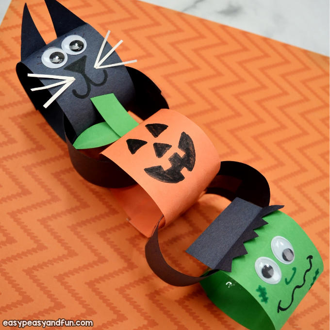 These Halloween paper crafts are spooky fun