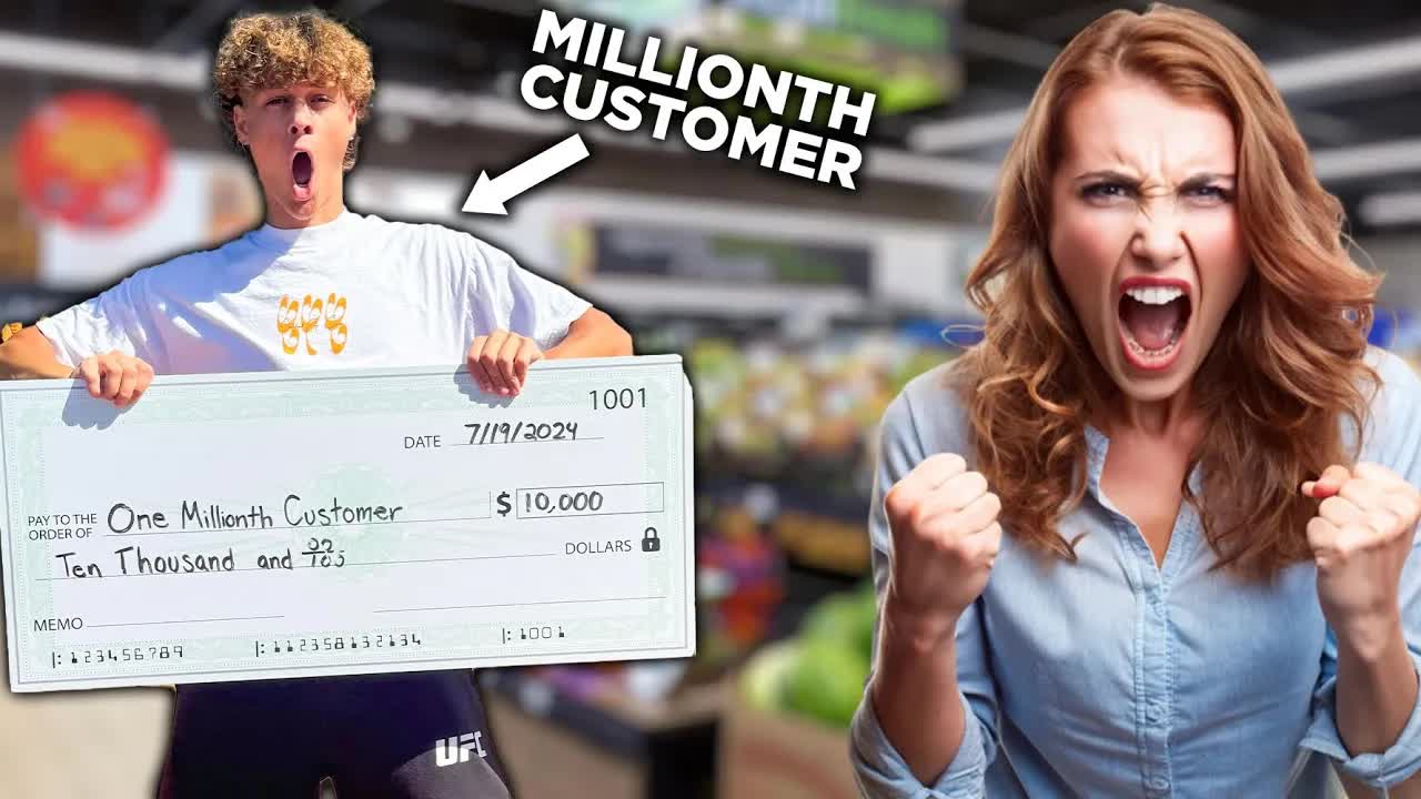 Cutting in line and winning $10,000!