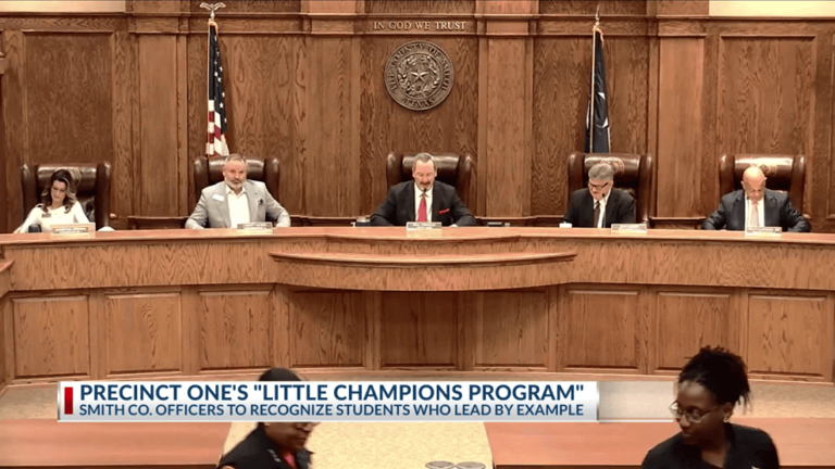 Smith County constables launch elementary school program to celebrate ...