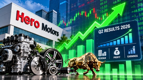 Hero Motors share price jumps 6.5% on strong Q2 results 2026 | Check ...