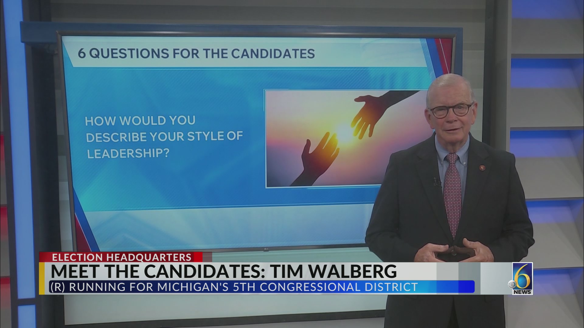 6 questions for US congressional candidate Tim Walberg