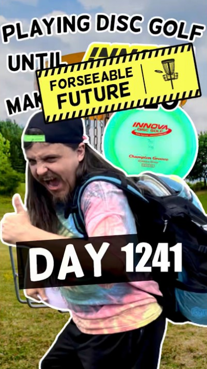 The disc golf journey continues with day 1241