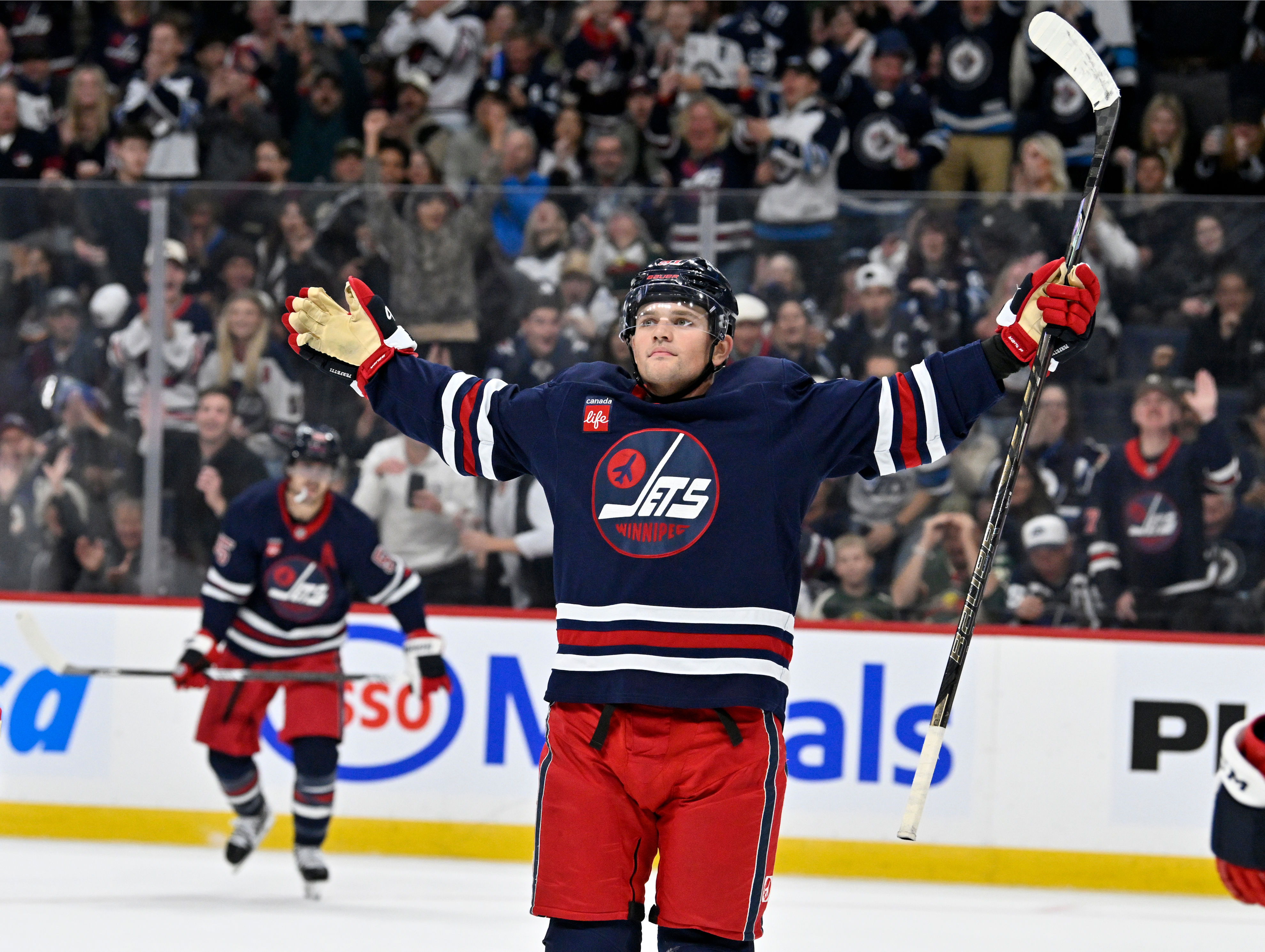 Jets beat the Wild 5-2 as Cole Perfetti scores 2 goals