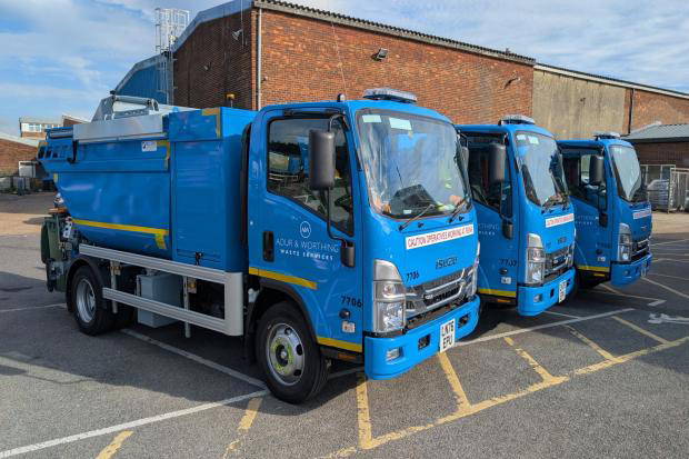 Schoolchildren invited to name Adur and Worthing's new food waste trucks