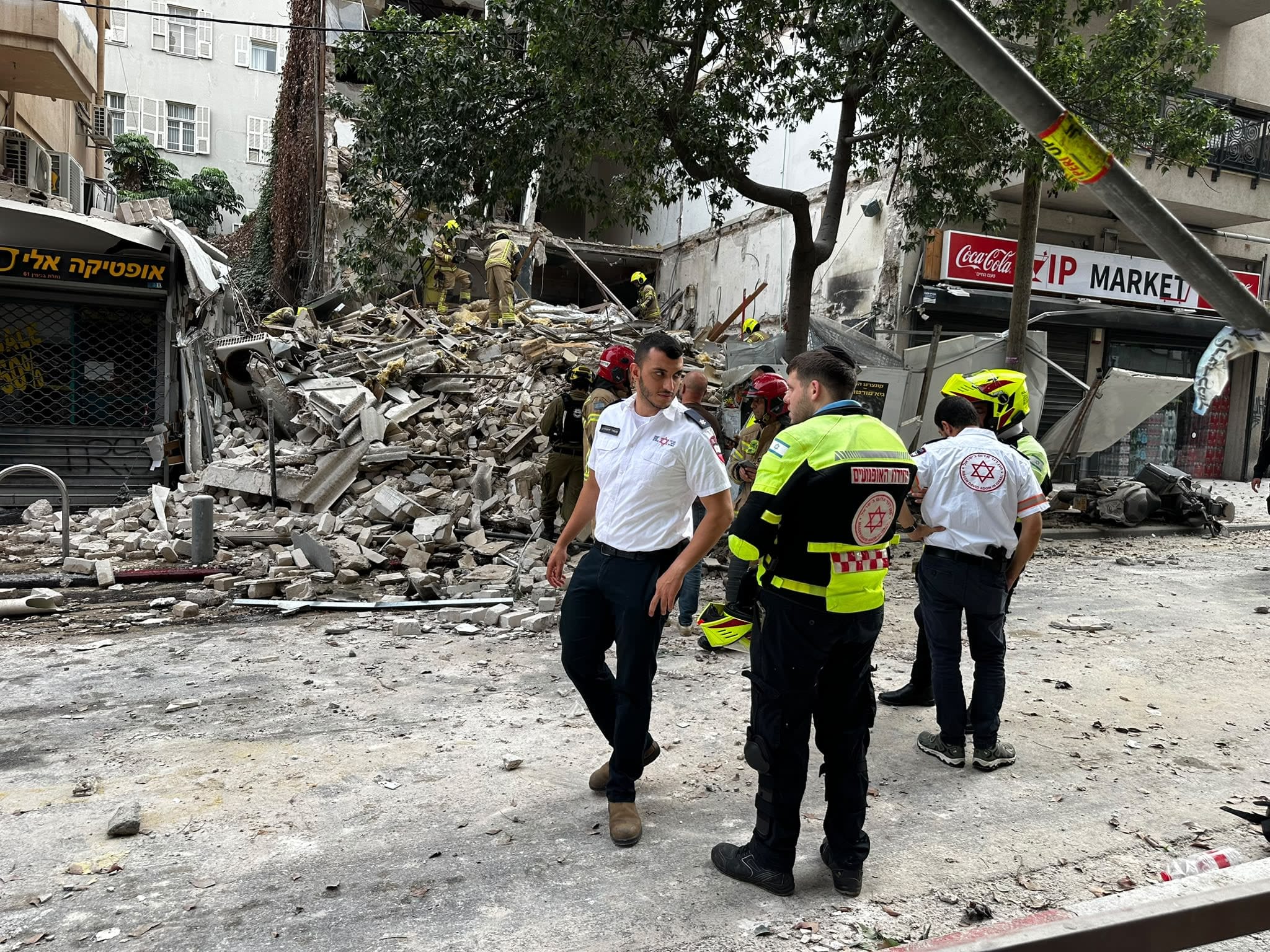 Building under construction collapses in Tel Aviv, none injured as ...