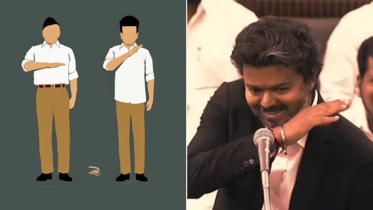 MK Stalin did it first, Vijay made it viral. Now DMK links hand gesture ...