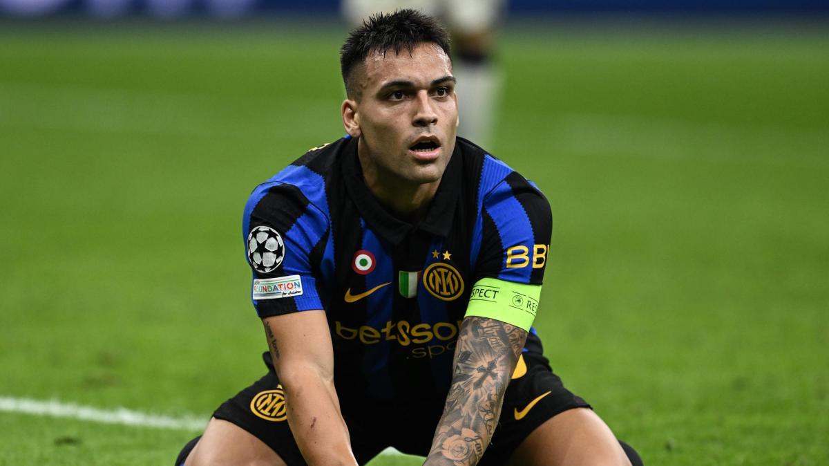 Lautaro, toro in gabbia. Messaggio al mondo Inter: 