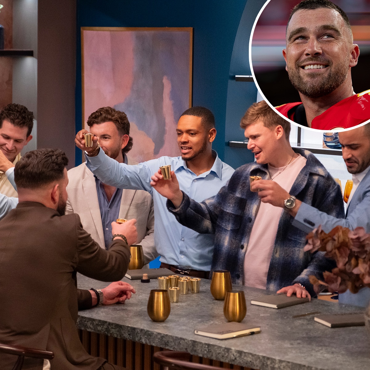 Love Is Blind's Rob says he looks like Travis Kelce. But does he?