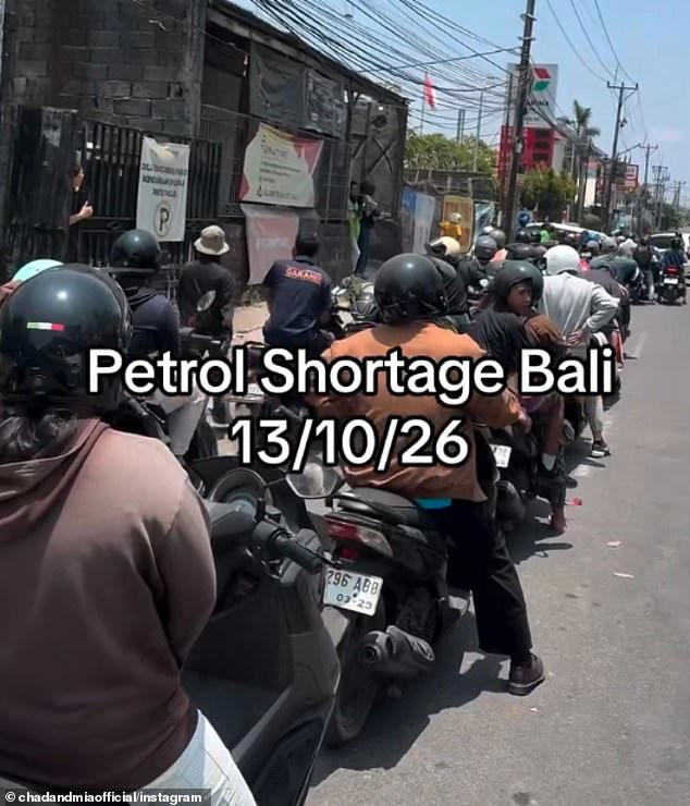 Bali authorities call for calm as fuel shortage crisis causes chaos for ...