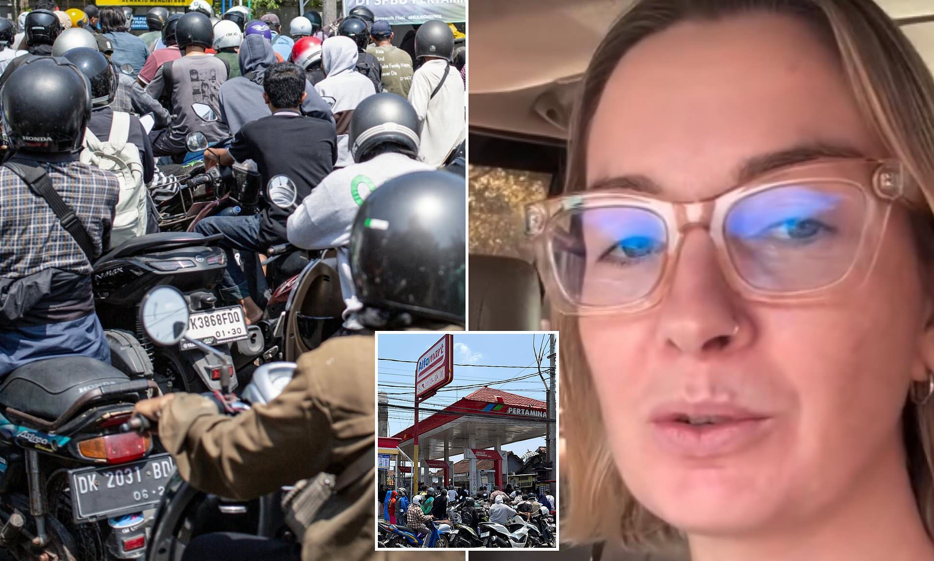 Bali authorities call for calm as fuel shortage crisis causes chaos for ...