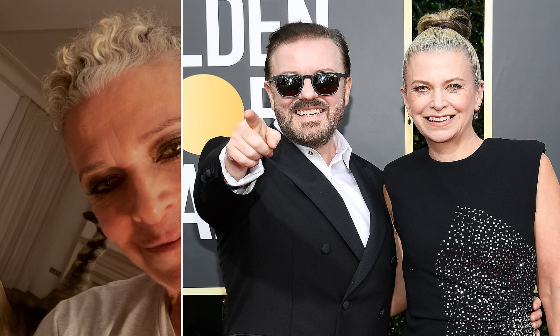 Ricky Gervais' partner Jane Fallon says she's completely recovered from ...