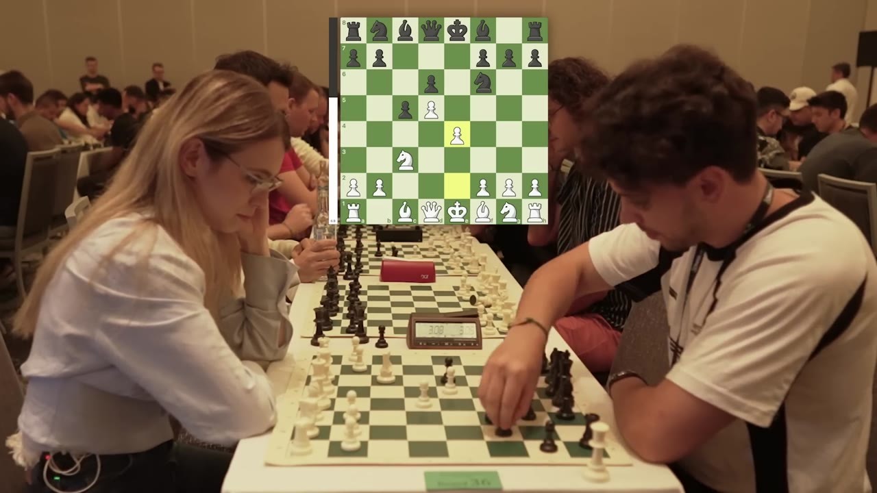 Chess opponent started flirting before the first move - then the game ...