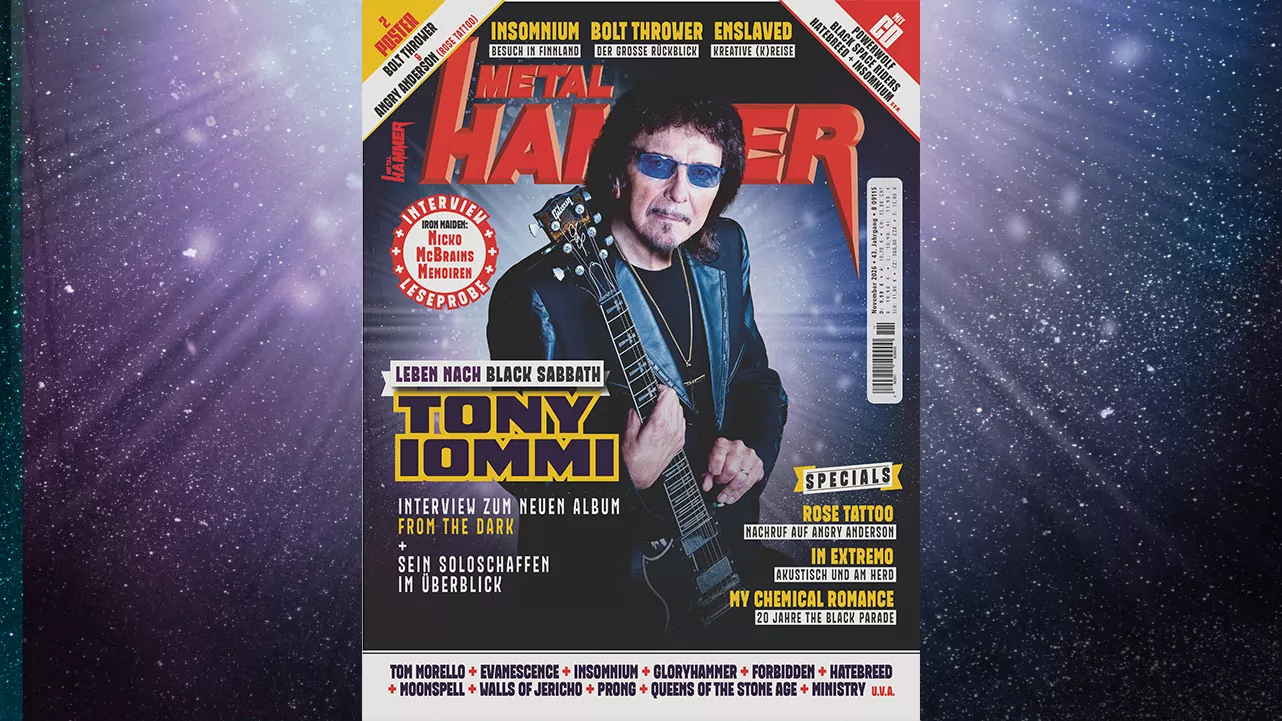 Die METAL HAMMER-Novemberausgabe 2026: Tony Iommi, Nicko McBrain u.a.