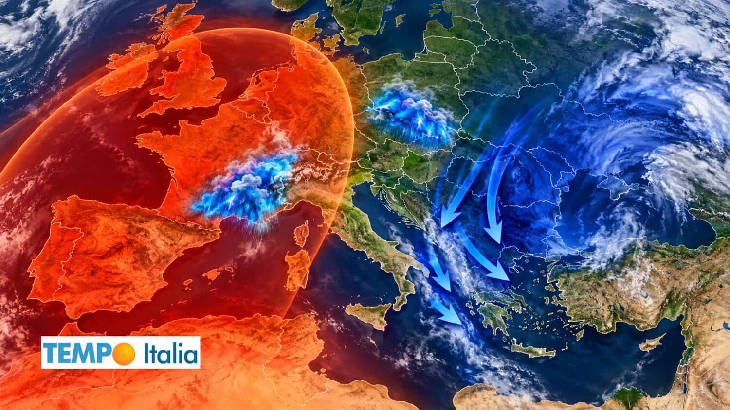 Meteo 15 giorni: Anticiclone, rovesci irregolari e irruzioni fredde, ma ...