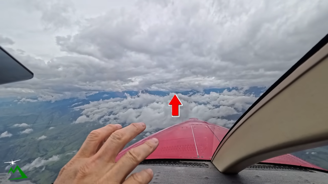 A plane entered cloud in this valley - it never made it through