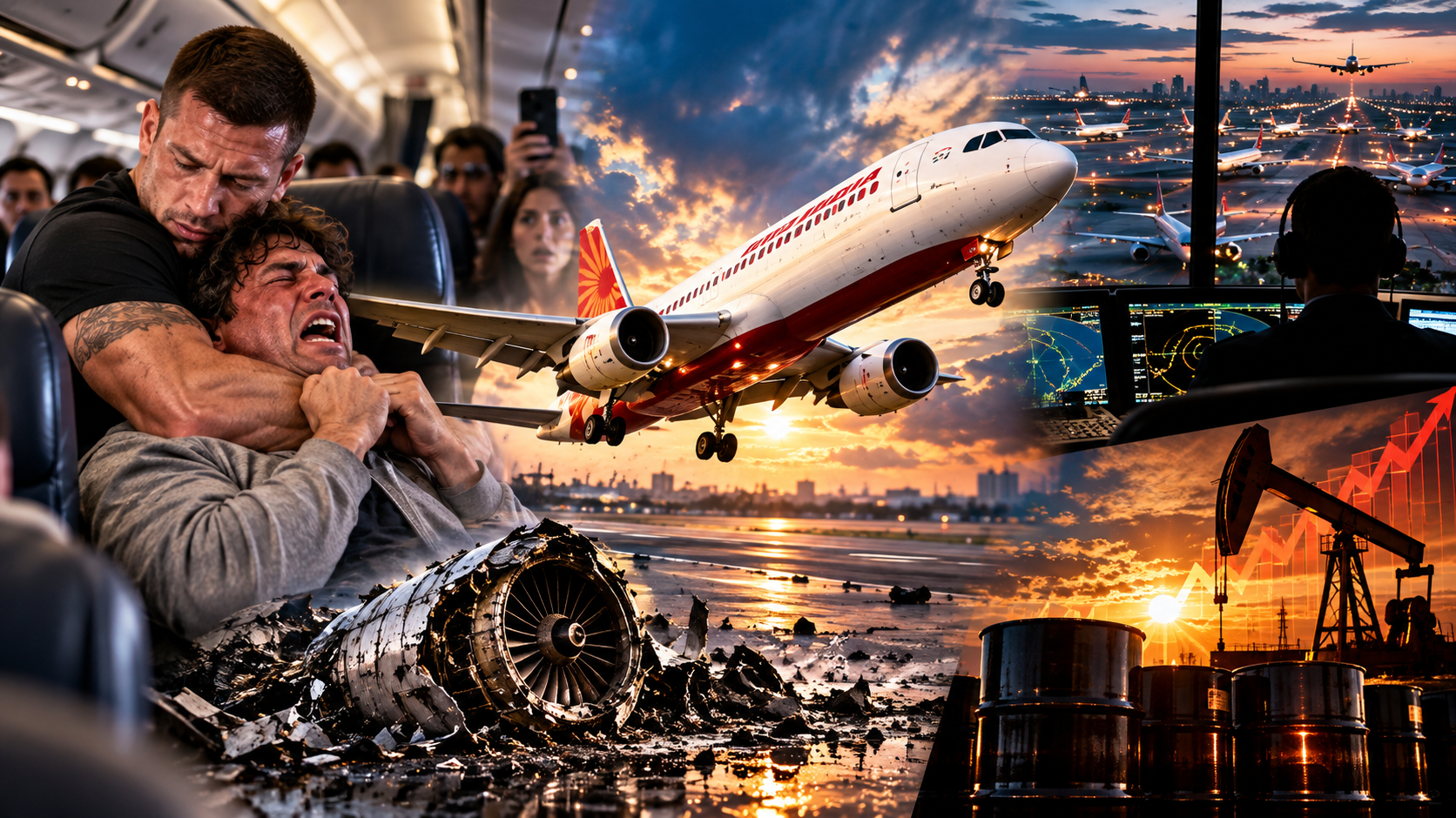Air India 171 mystery deepens, UFC fighter stops mid-flight attack ...