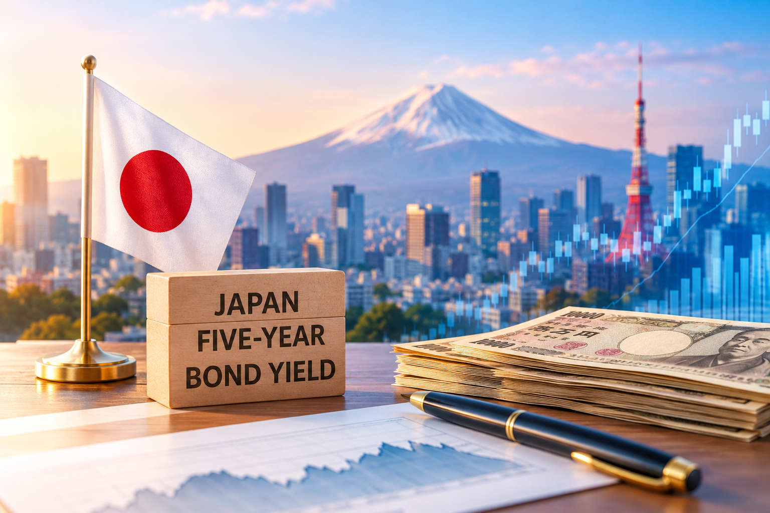 5年国債の入札が好調 日銀の利上げ打ち止めが近いとの見方が支え