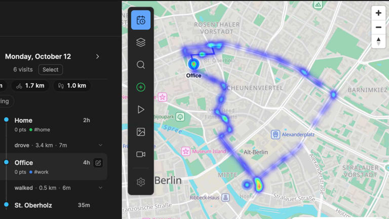 I replaced Google Maps Timeline with a self-hosted app, and it does ...
