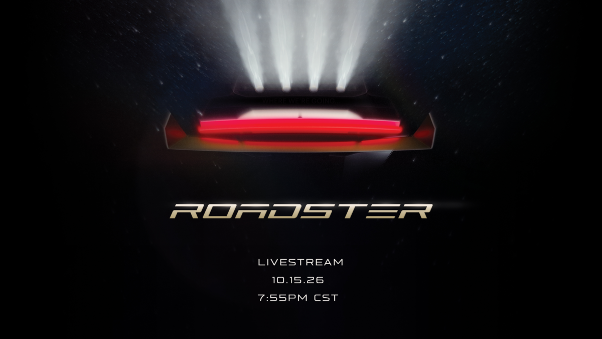 Tesla lance enfin son Roadster : suivez le direct de ce lancement mythique